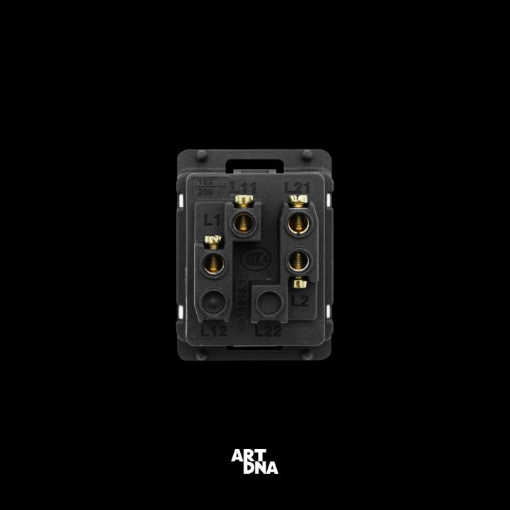 art-dna-รุ่น-a85-สวิทซ์ไฟธรรมดา-switch-2-gang-1-way-size-m-สีทอง-ปลั๊กไฟโมเดิร์น-ปลั๊กไฟสวยๆ-สวิทซ์-สวยๆ-switch-design