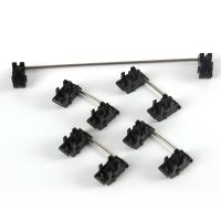 ✉♂✲ Plate mounted Black Cherry Stabilizers Clear Satellite Axis 7u 6.25u 2u 3u 6u For Mechanical Keyboard Modifier Keys