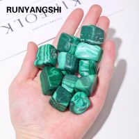 50g Natural Malachite Polished Stone Rare Stone Collection Energy Crystal DIY Jewelry Accessories Quartz Decoration