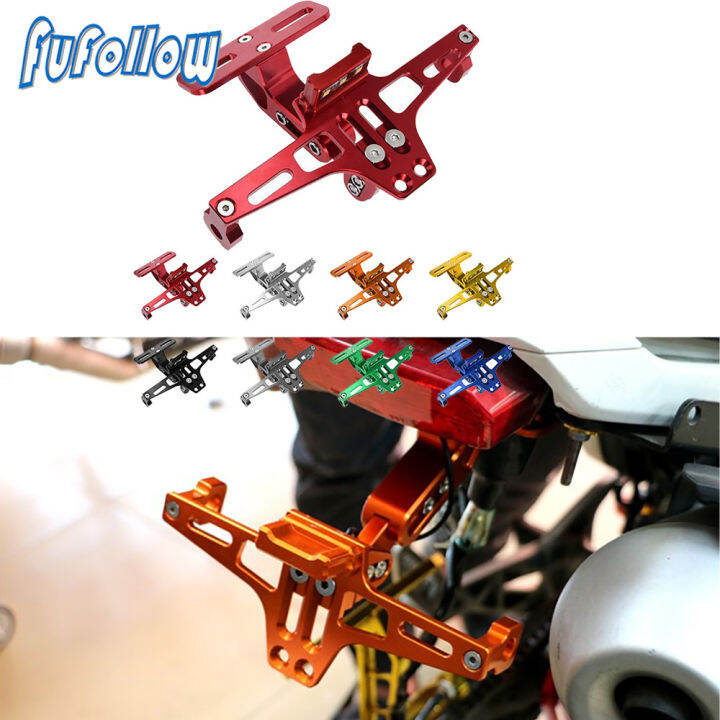 Universal Motorcycle License Plate Bracket Licence Plate Holder Number