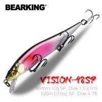 [HOT LIAXLLWISAAZH 534] BEARKING 9.8ซม. 10G SP Dive 2.1M Professional Minnow Wobbler เหยื่อตกปลาคุณภาพ Jerkbaits เหยื่อประดิษฐ์ Predator Tackles