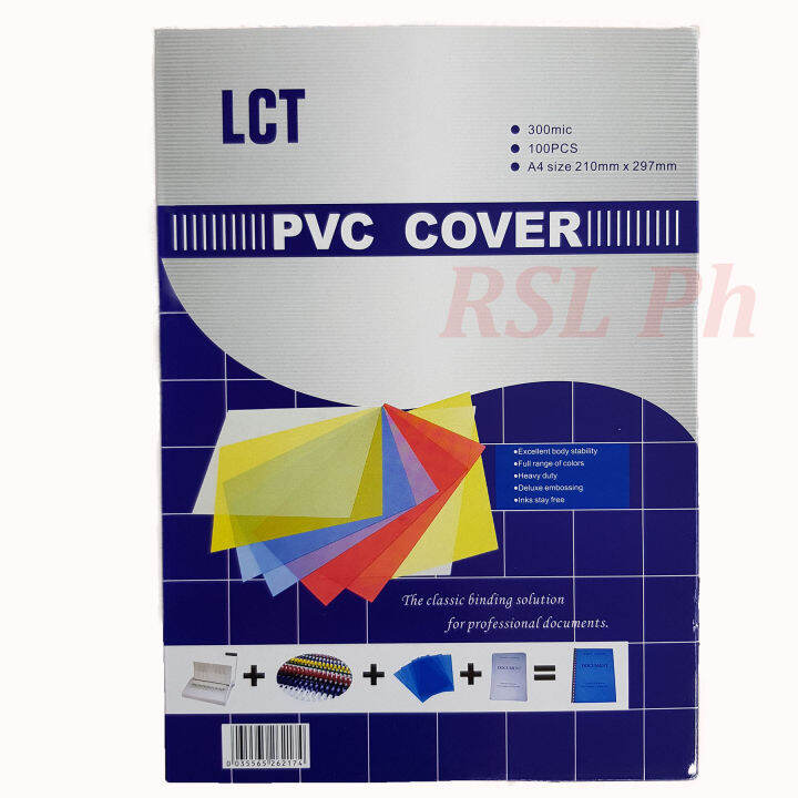 Acetate 300 Microns PVC Binding Cover Book Cover Ring Bind Lazada PH