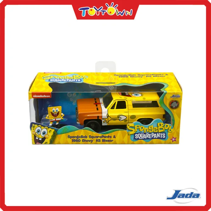 Spongebob Squarepants - Confezione Da 4 Statuette Pressofuse Giocattolo Per Bambini E Adulti 63 Cm