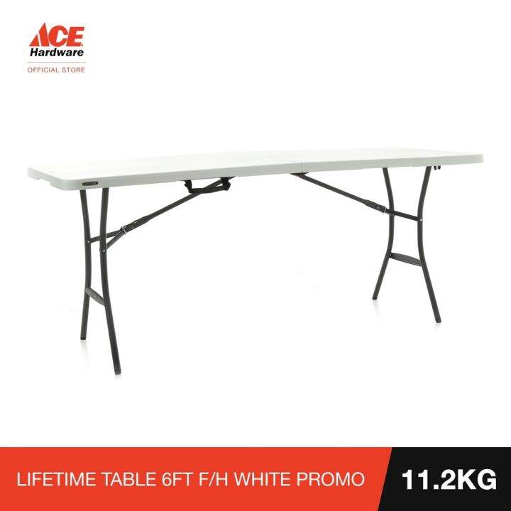 table LIFETIME TABLE 6FT F/H WHITE PROMO Lazada PH