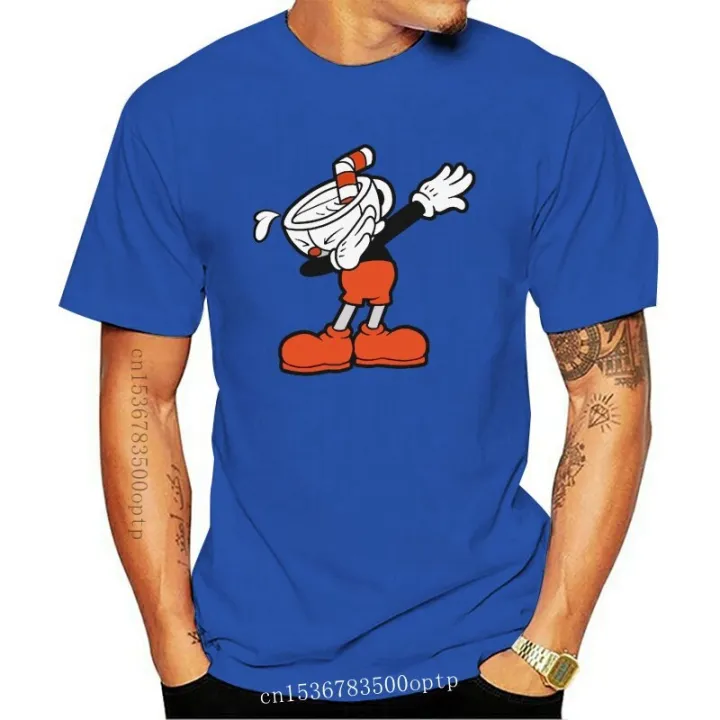 New Cuphead Dab T shirt cuphead mugman cup head mug man dab dabbing ...