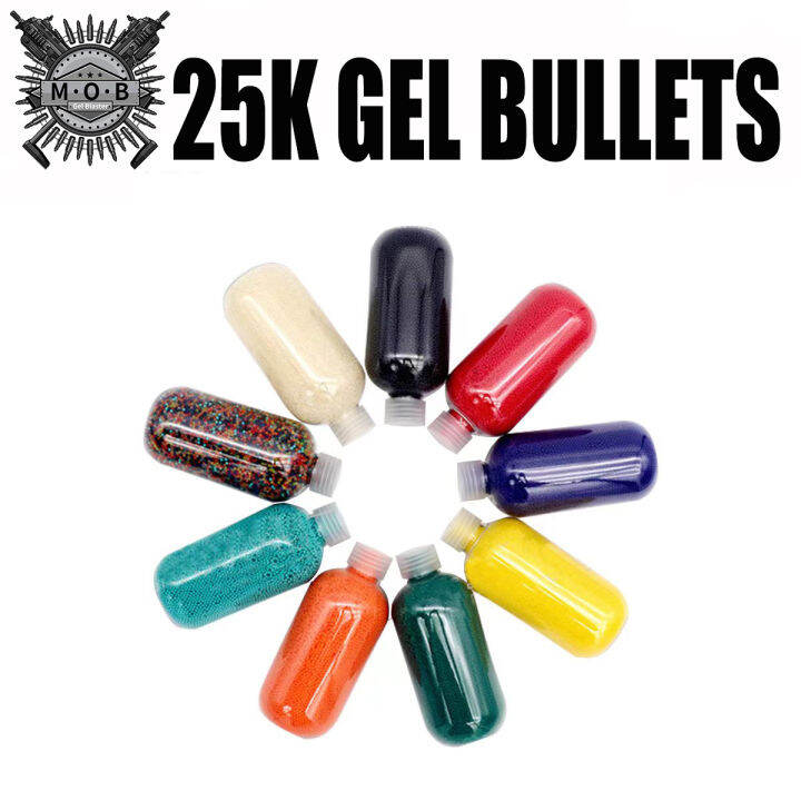 【Gel Bullets】25k pcs Gel Ball Non Toxic EcoFriendly Water Bead 78mm
