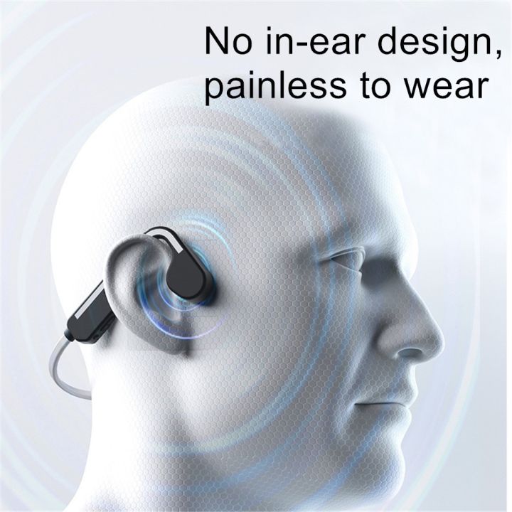 orange-home-earphone-cover-หน่วยความจำไร้สาย16gb-ในตัวหูฟังส่งเสียงผ่านกระดูก-ipx6หูฟังบลูทูธเฮดเซ็ตกันน้ำตัดเสียงรบกวน-cvc-ด้วยไมโครโฟน