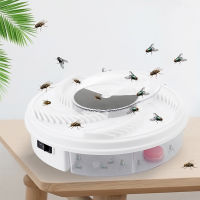 1PCS Electric Fly Trap Repellent Device พร้อมดักจับอาหาร Electric Flycatcher Artifact Repellent