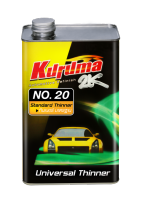 คูลูม่าร์ ยูนิเวอร์แซล ทินเนอร์มาตรฐาน เบอร์ 20 (Kuruma Universal Standard Thinner No.20) 1 ลิตร