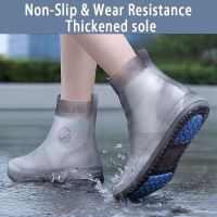 【hot sale】 ❀ B53 Waterproof rain shoes boots for Man and Women Comfotable Soft Anti-Skid and Wear-Resistant