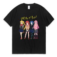 Japan Anime Bocchi The Rock T Shirt Men Hitori Gotoh Yamada Ryo Kita Ikuyo T-shirts 100% Cotton Tees Kawaii T-shirt Tops XS-4XL-5XL-6XL
