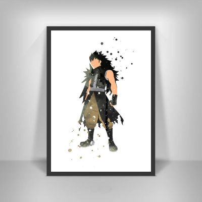 Fairy Tail Gajeel Redfox Anime Poster Alternative Minimalist Art Canvas Prints Home Decoration Wall Painting (No Frame)