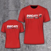 เสื้อยืดแขนสั้นคอกลม[COD] [พร้อมส่ง] เสื้อยืดผ้าฝ้าย 100% พิมพ์ลาย Stok Maglietta Ducati Corse พลัสไซซ์ แฟชั่นผู้ชาย ไซซ