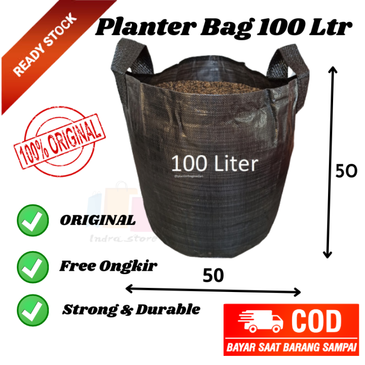 Planter Bag 100 Liter Ukuran 50 X 50 Besar Jumbo Lazada Indonesia