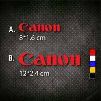 สติกเกอร์กล้อง Canon / แคนนอน 2 ขนาด งานไดคัทสะท้อนแสง3M