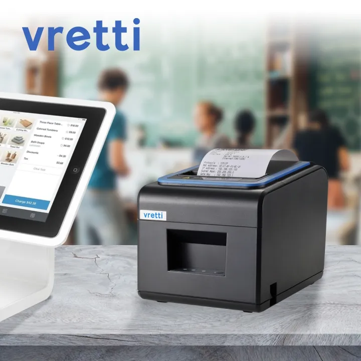 Vretti V330M 80mm Thermal Receipt POS Printer For Windows Android IOS