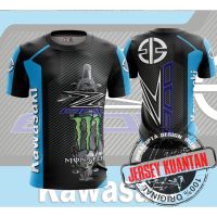 BAJU KAWASAKI Z8OO BLUE COLOUR (Short/LongSleeve)