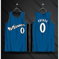 Basketball Jersey for Men Terno Plain Wizards 0 Gilbert Arenas Hardwood Classics 2002-03 Retro Jersey Full Sublimation