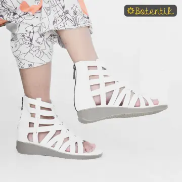 Jual Sandal Wanita Gladiator Off White Terbaru - Oct 2023 | Lazada