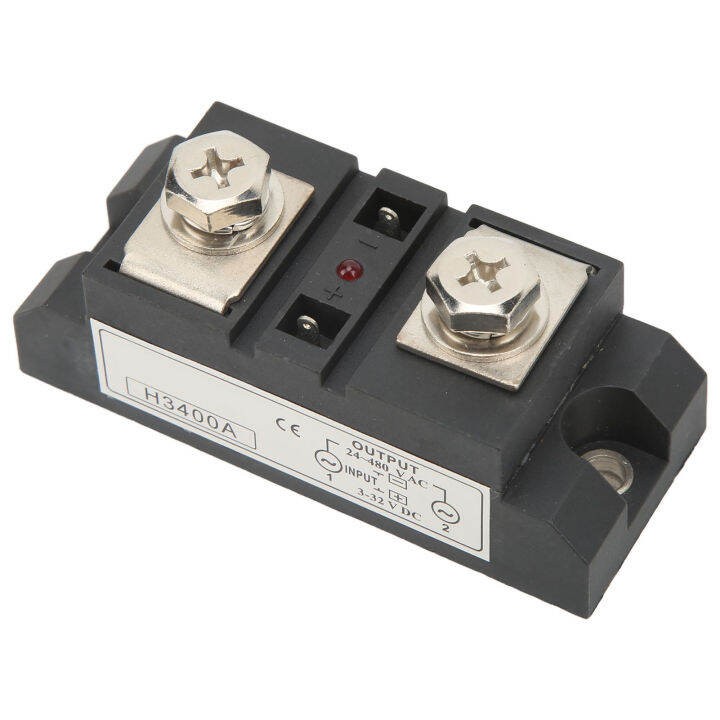 Industrial Solid State Relay, Red Copper Base Plate Fast Heat