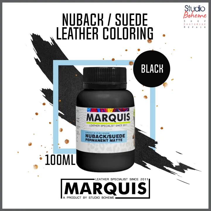 suede leather paint