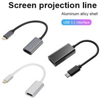 Portable 4K USB3.1 10Gbps USB Type C to HDMI-compatible Cable Adapter Converter for Laptop Huawei Samsung Galaxy S10 Microsoft Adapters Adapters