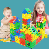 100140PCS Plastic Building Blocks Bricks Toy For Baby Kids Funny Educational Colorful House Block Toys Children Christmas Gift