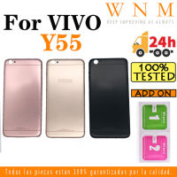 ใหม่สำหรับ Vivo Y55พร้อมโลโก้ฝาหลังปุ่มปรับระดับเสียงเปิดปิดไฟปุ่มเปลี่ยนฝาหลังปิดโทรศัพท์