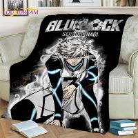 2023 Anime Blue Lock Blanket 3D Cartoon Flannel Blanket Chigiri Hyoma Isagi Yoichi Blanket for Bed Sofa Child Adult Blanket Boy Gifts