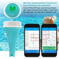 【LZ】▩  Multi-Function Water Quality Detector PH CE TDS ORP Temperatura Cloro Tester App Monitor Online para Piscina 6 em 1