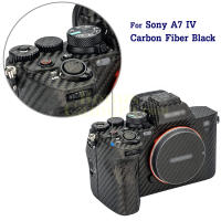 กันรอยบอดี้กล้องโซนี่ A7 Mark IV (Carbon Fiber Black) 3M Anti-Scratch Protective Skin Film for Sony A7 IV