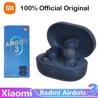 【CW】 Xiaomi Redmi AirDots 3 TWS Earphone Nirkabel Bluetooth Headphone 5.2 Stereo Bass Dengan Mikrofon Earbud Bebas Genggam Original