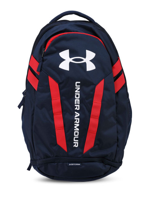 Under Armour Hustle 5.0 Backpack (Unisex) - Academy/Academy/Steel ...