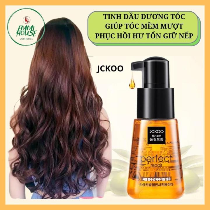 Tinh dầu dưỡng tóc JCKOO Perfect Repair là sản phẩm chính hãng đến từ thương hiệu uy tín và chất lượng. Với các thành phần từ thiên nhiên, sản phẩm giúp phục hồi tóc, nuôi dưỡng và tăng độ bóng mượt cho tóc. Hãy khám phá thêm về sản phẩm tuyệt vời này qua hình ảnh liên quan.
