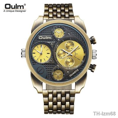 ⌚ นาฬิกา OULM the radium/classic personality man watches/locations/HT9316 alloy belt