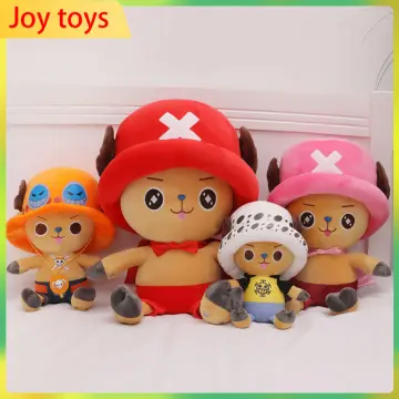 20-30cm Big Size Anime One Piece Chopper Plush Stuffed Doll Kawaii