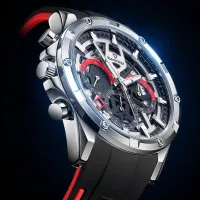 ---Fashion mens watch238814✜♤✱ Ma Kehua Philippine brand watch men tide movement three eye six stitches multi-function quartz watch source