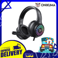 หูฟังเกมมิ่ง หูฟังราคาถูก HEADSET ONIKUMA X7 PRO GAMING RGB (BLACK) Jack 3.5mm เปิดบิลใบกำกับภาษีได้ พร้อมส่ง