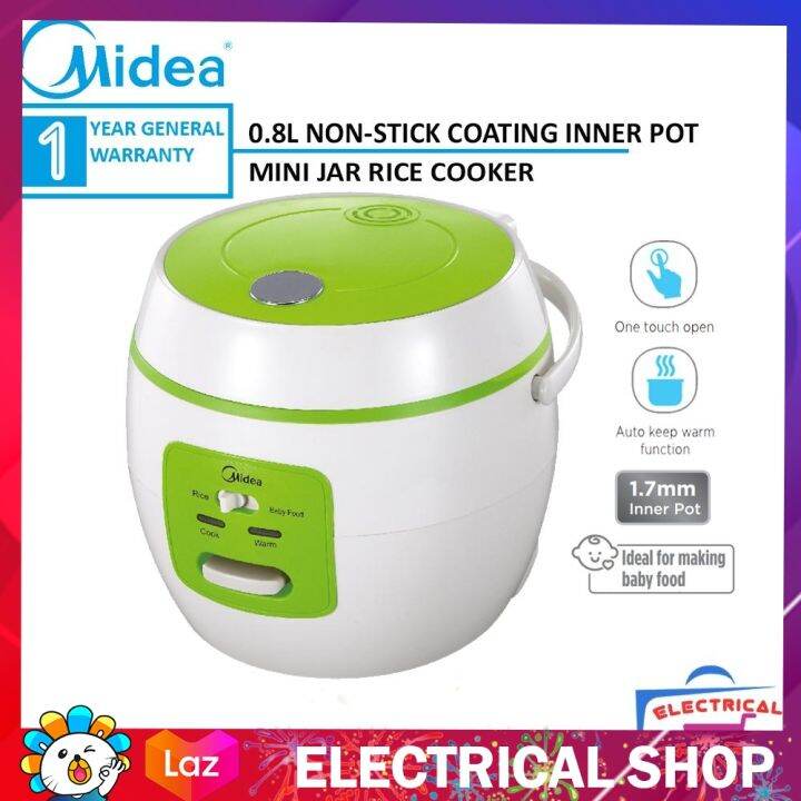 midea 0.8 l mini rice cooker review