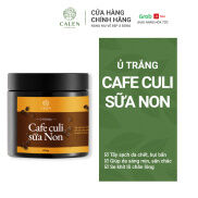 Hộp Ủ Trắng Cafe Sữa Non Đắp Mặt Ngăn Ngừa Mụn Dưỡng Da Trắng Mịn Tẩy Da