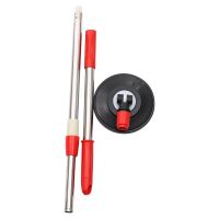 1pc Rotating Mop Rod Floor Mop Pole Replacement Mop Handle Mop Rod Stainless Steel Scrub Brush Pole Mop Extension Pole 91x16.5cm