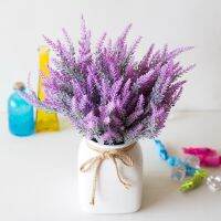 【Approving】5ส้อม /Branchlavender ดอกไม้ประดิษฐ์37ซม. FakeWedding Party ตกแต่ง ForFake เจ้าสาว Bouquet