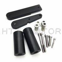 ✒✒ Aftermarket Free Shipping Motorcycle Parts No Cut Frame Slider for Suzuki 2009-2012 Ninja 650 EX650 650R Black