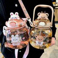 【jw】✐♚◑  Cup Modes of 800ml to 1400ml Tumbler with Kawaii Bottle Kid Outdoor Drinking Kettle