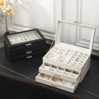 Stackable Jewelry Storage Containers Vintage Jewelry Display Trays Jewelry Display Stands Luxury Velvet Jewelry Box Multi-layer Jewelry Organizer