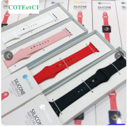 Dây đeo silicon cho Apple Watch đủ Size 38 , 40,41,42,44,45,49 mm