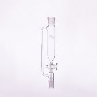 【CW】 Separatory funnel constant pressure cylindrical shapestandard ground mouth.Capacity 60mlJoint 24/29 24/29Glass switch valve