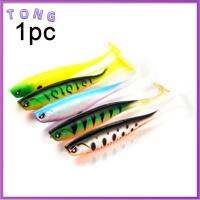 TONG คุณภาพสูง10G/12.5Cm T หาง Swimbait เหยื่อตกปลาหนอนซิลิโคนนุ่มเบ็ด