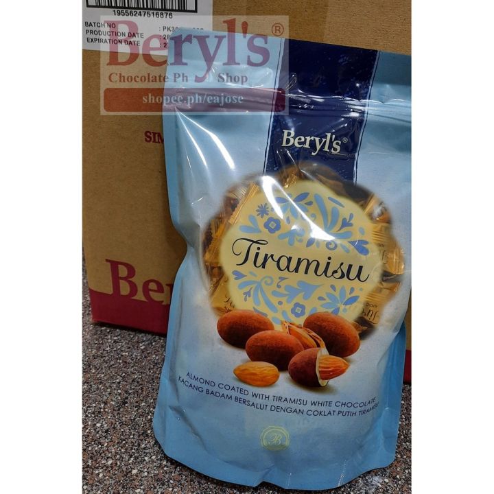 Beryls Tiramisu Almond White Chocolate 300g Lazada Ph 2749