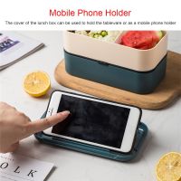 ₪✌ Layers Lunch Box Eco Friendly Food Container Bento Box Microwave Heated Case For Kids Workers Lunchbox Meal Prep Containers